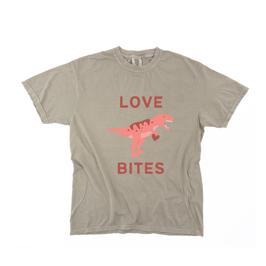 Love Bites (Dino Version) - Tee (Sandstone)