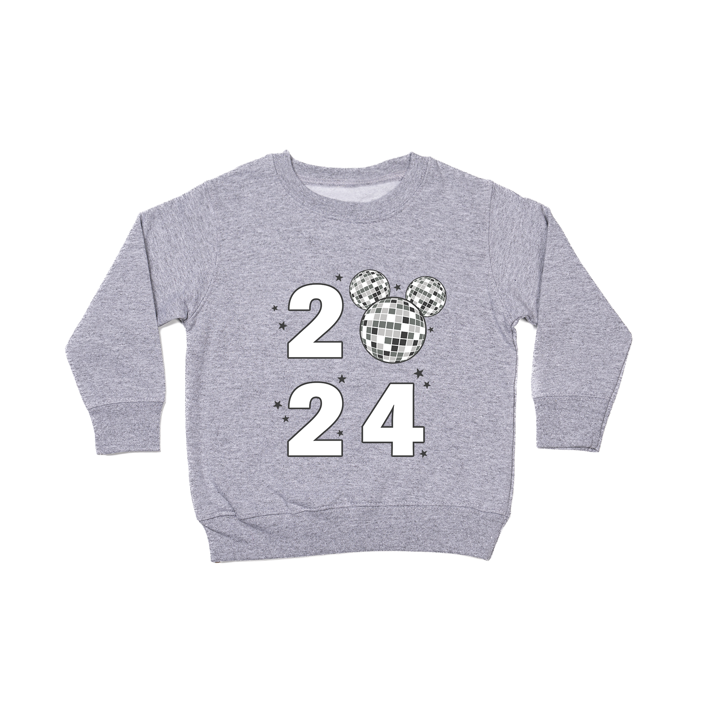 Magic Mouse Disco 2024 - Kids Sweatshirt (Heather Gray)