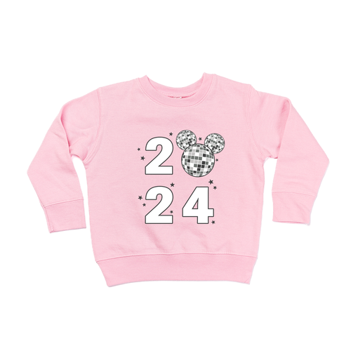Magic Mouse Disco 2024 - Kids Sweatshirt (Pink)
