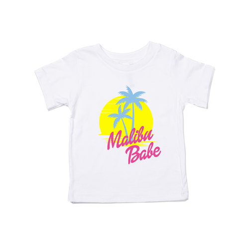 Malibu Babe - Kids Tee (White)