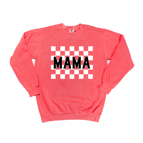 Mama Checkered - Sweatshirt (Watermelon)