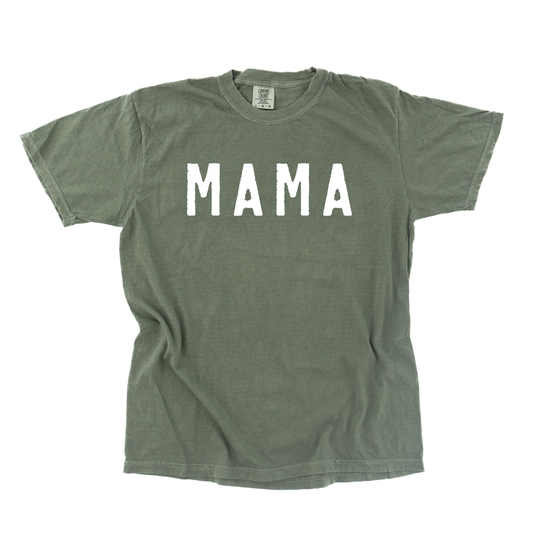 Mama (Rough, White) - Tee (Spruce)