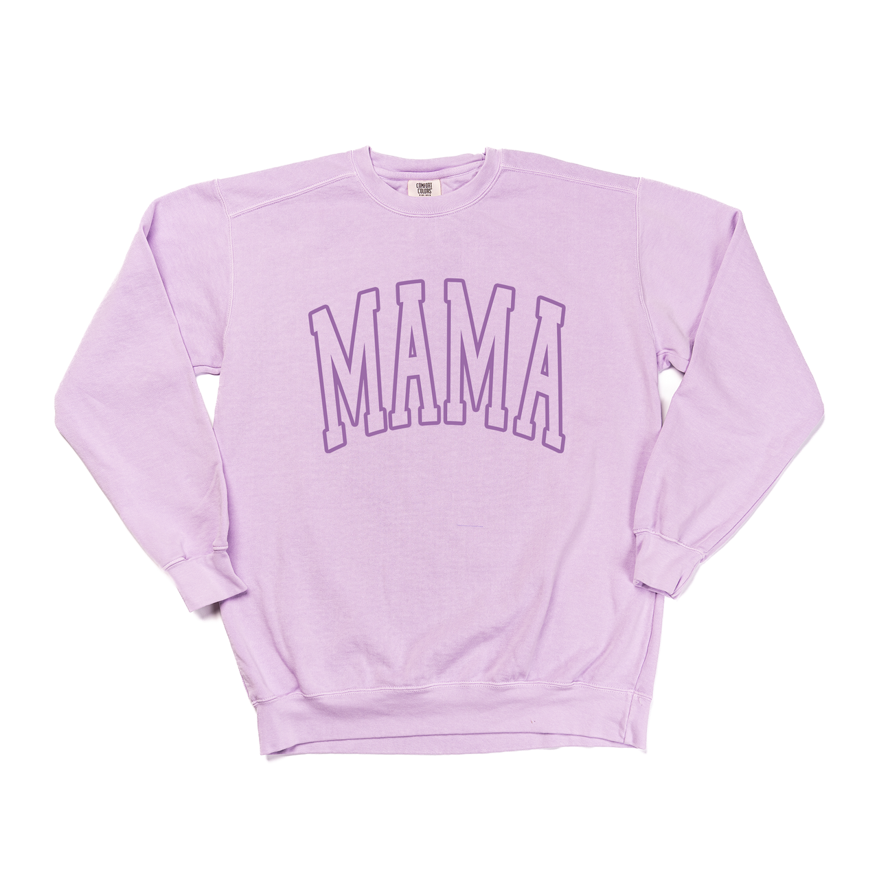 Mama Varsity - Sweatshirt (Pale Purple)