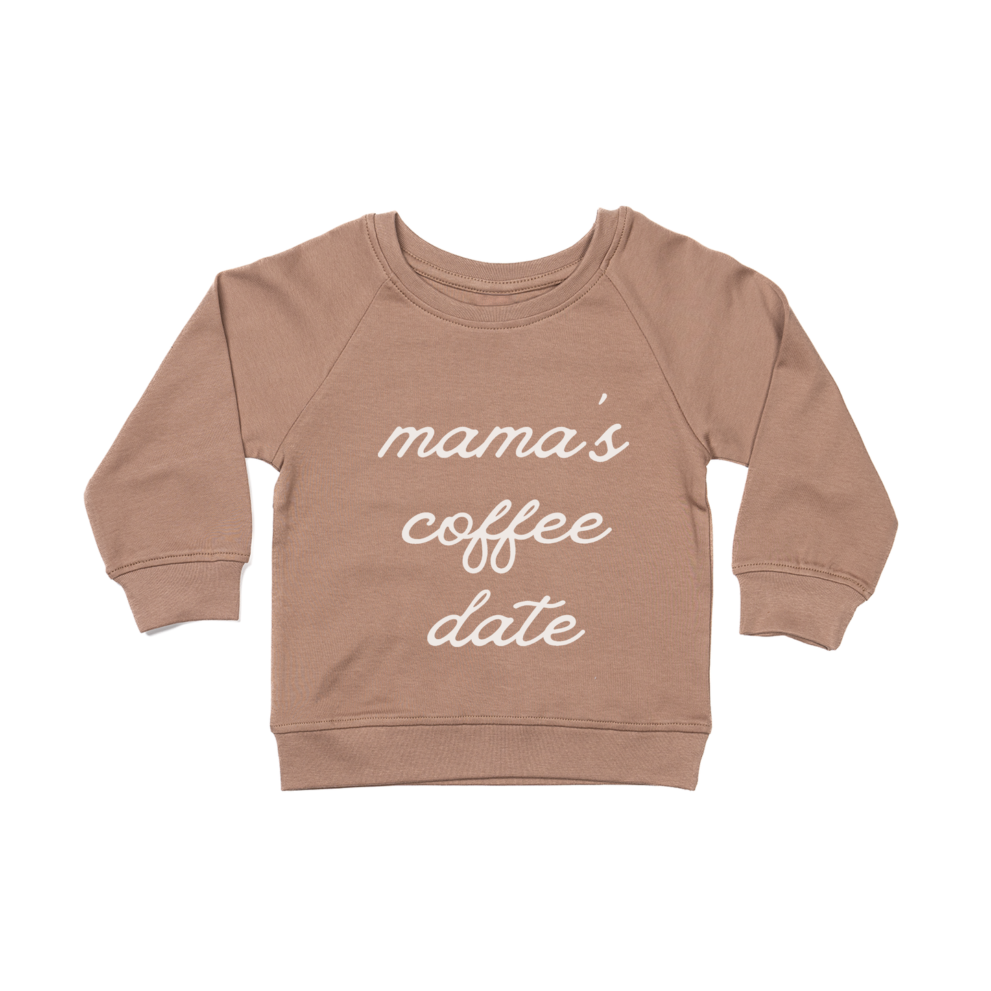 Mama's Coffee Date - Kids Sweatshirt (Toffee)