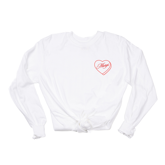 Margs Lover - Tee (Vintage White, Long Sleeve)