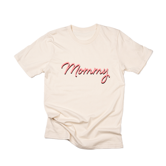 Mommy (90's Inspired, Pink) - Tee (Natural)