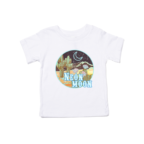 Neon Moon - Kids Tee (White)