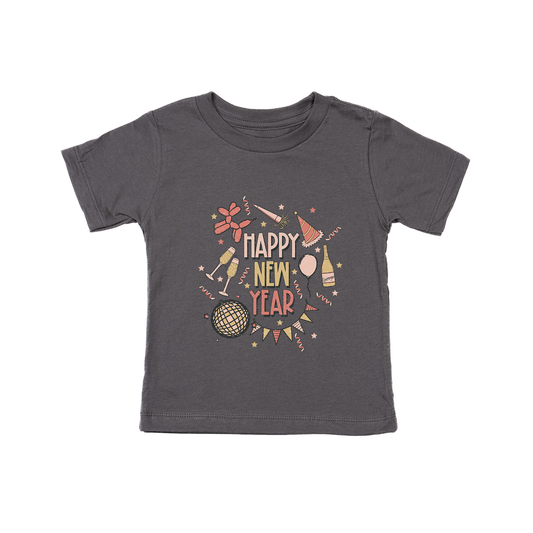 New Year Party Vibes - Kids Tee (Ash)