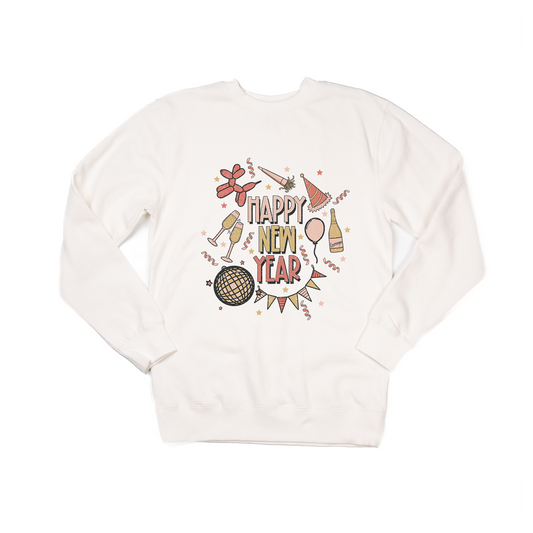 New Year Party Vibes - Sweatshirt (Creme)