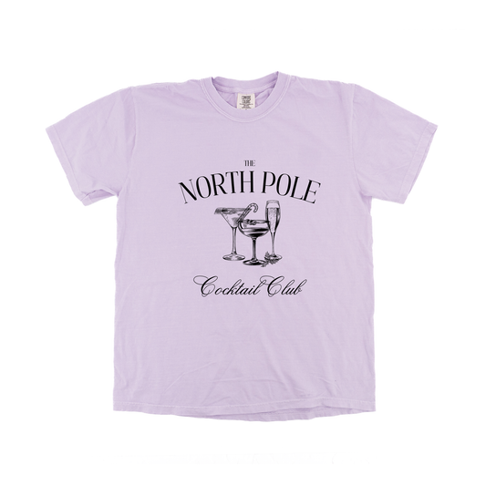 North Pole Cocktail Club - Tee (Pale Purple)