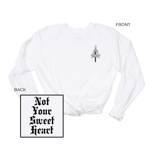 Not Your Sweetheart - Tee (Vintage White, Long Sleeve)
