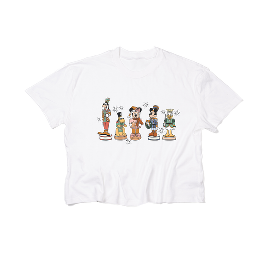 Nutcracker Magical Friends - Cropped Tee (White)