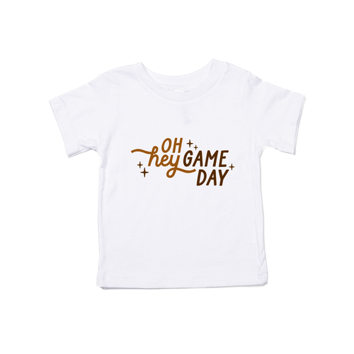 Oh Hey Game Day - Kids Tee (White)