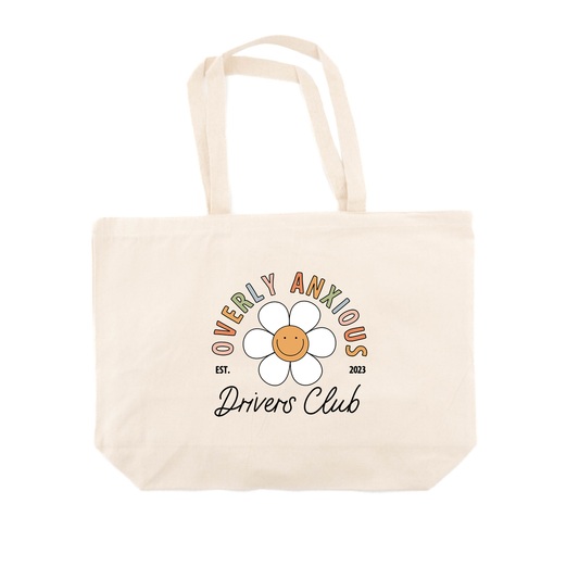 Overly Anxious Drivers Club - Tote (Natural)
