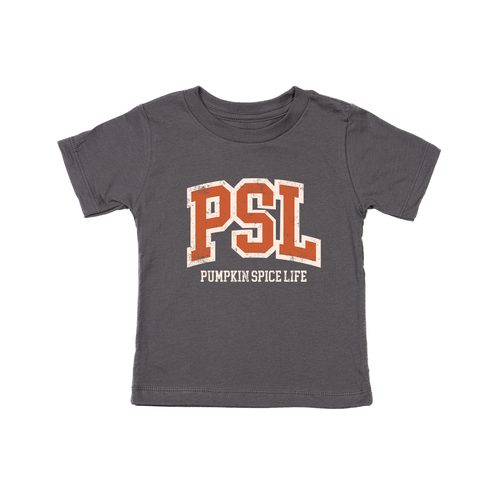 PSL Pumpkin Spice Life - Kids Tee (Ash)