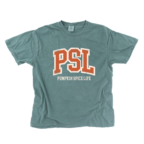 PSL Pumpkin Spice Life - Tee (Blue Spruce)