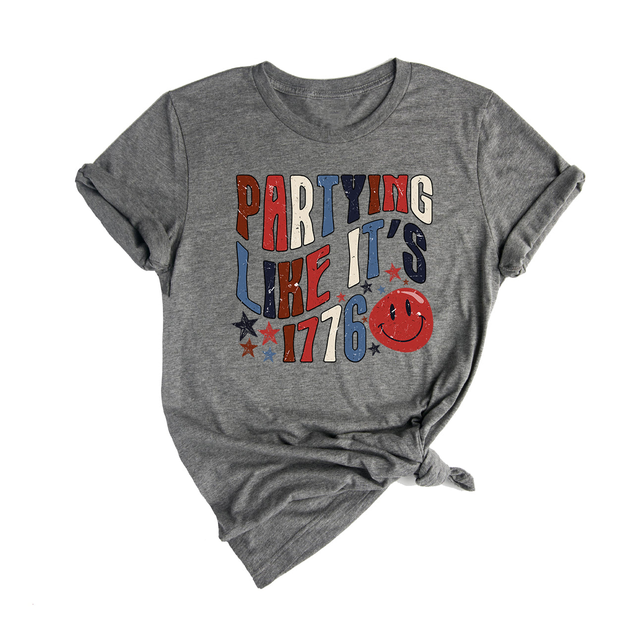 Partying like its 1776 - Tee (Gray)