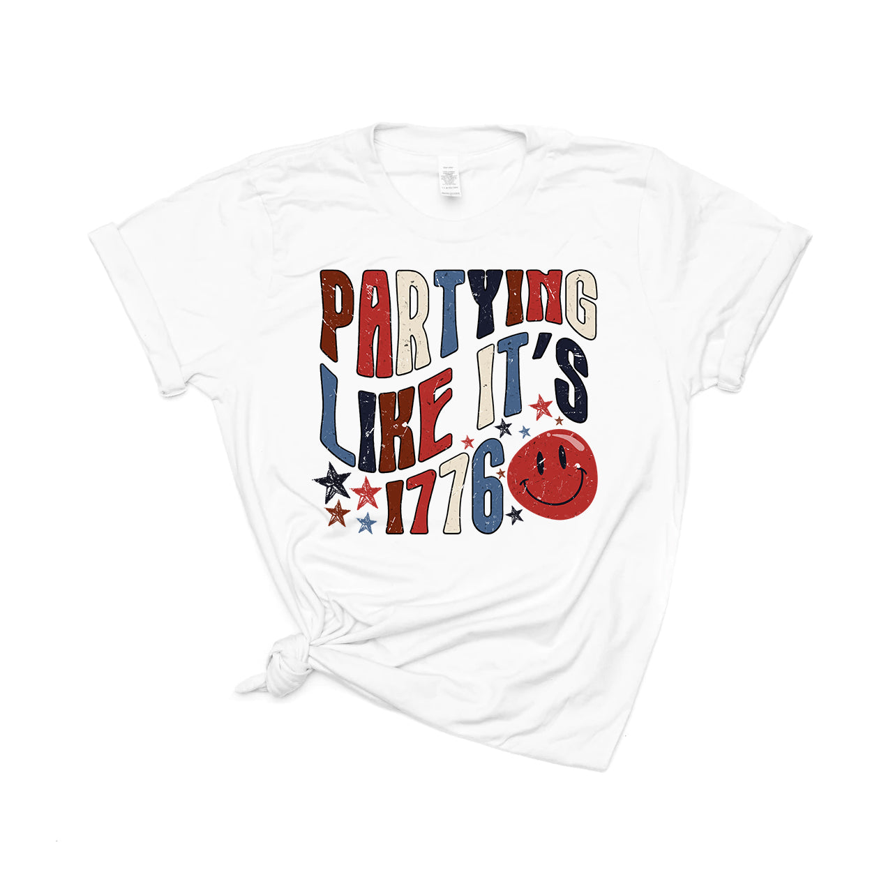 Partying like its 1776 - Tee (White)