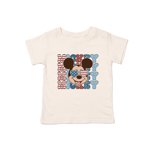 Patriotic Mickey - Kids Tee (Natural)