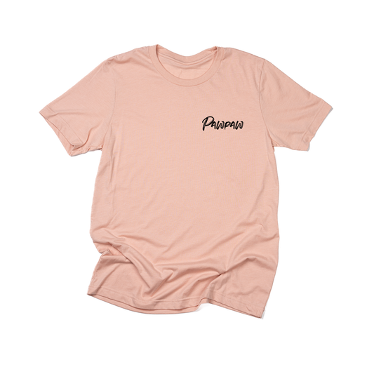 Pawpaw (Brushed, Black, Pocket) - Tee (Peach)