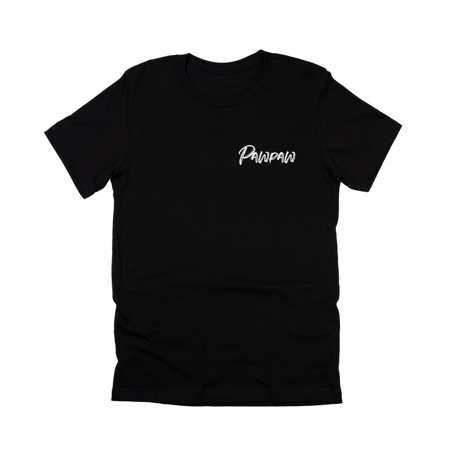 Pawpaw (Brushed, White, Pocket) - Tee (Black)