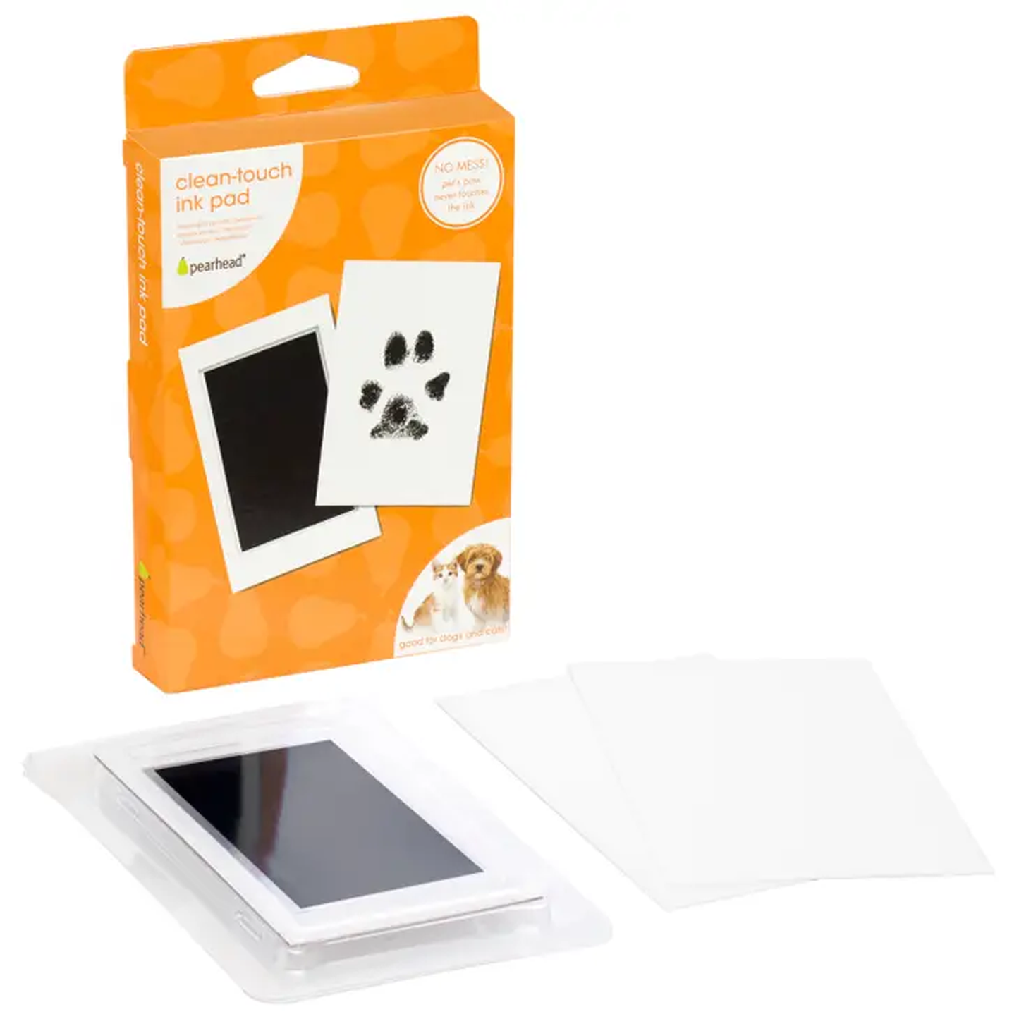Pet Pawprint Clean Touch Ink Pad - Black