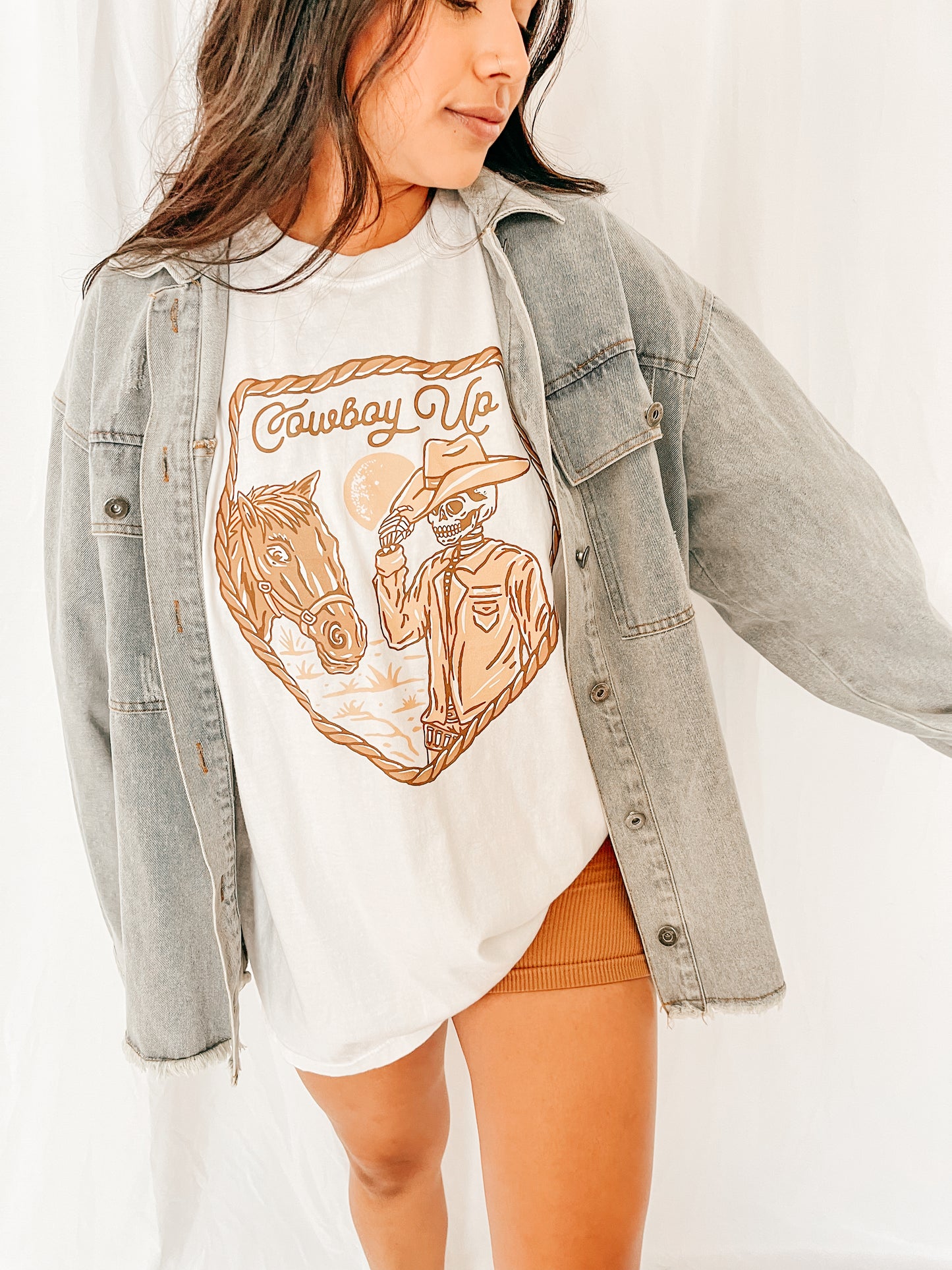 Cowboy Up - Tee (Vintage Natural)