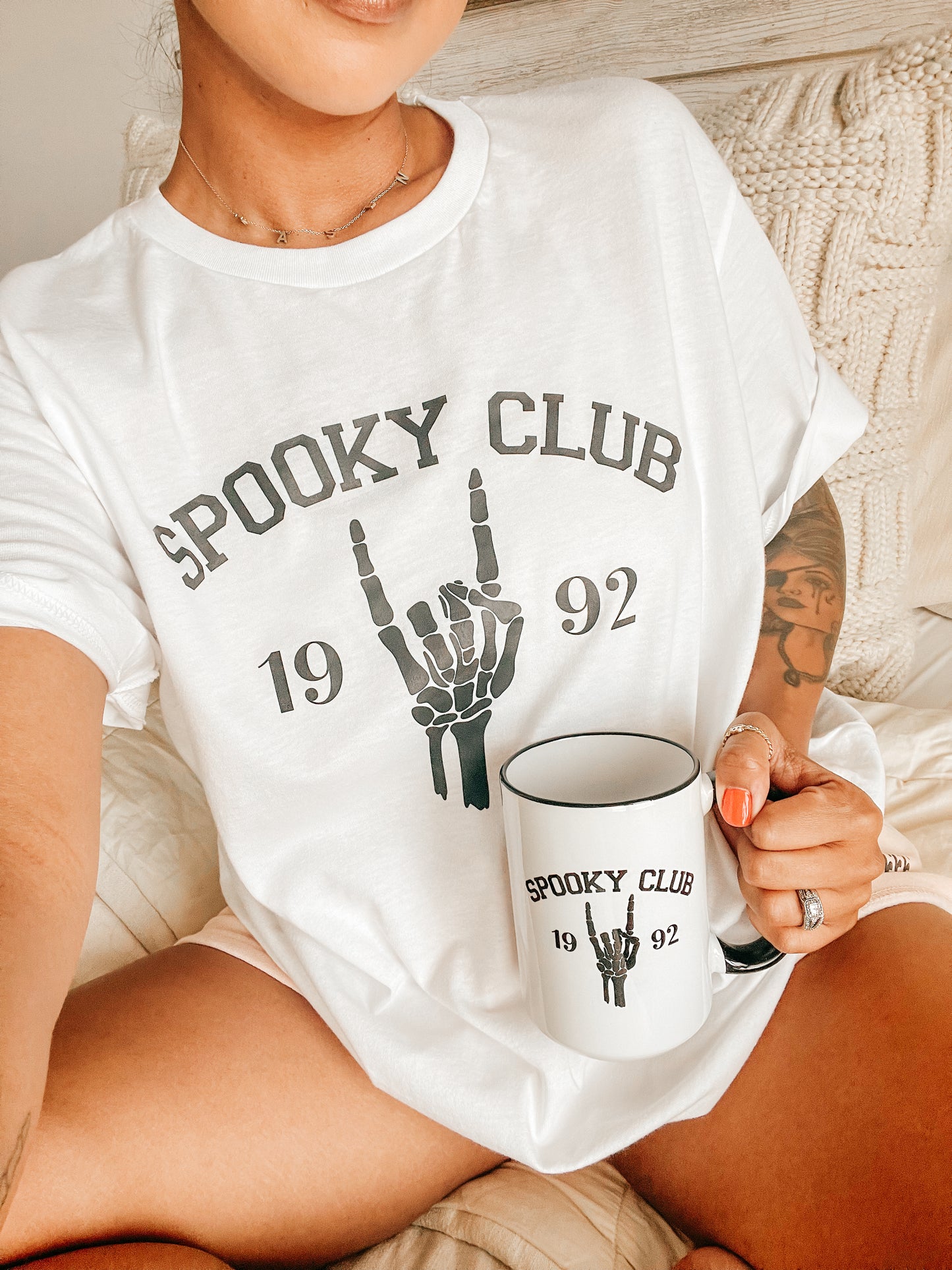 Spooky Club - Tee (White)