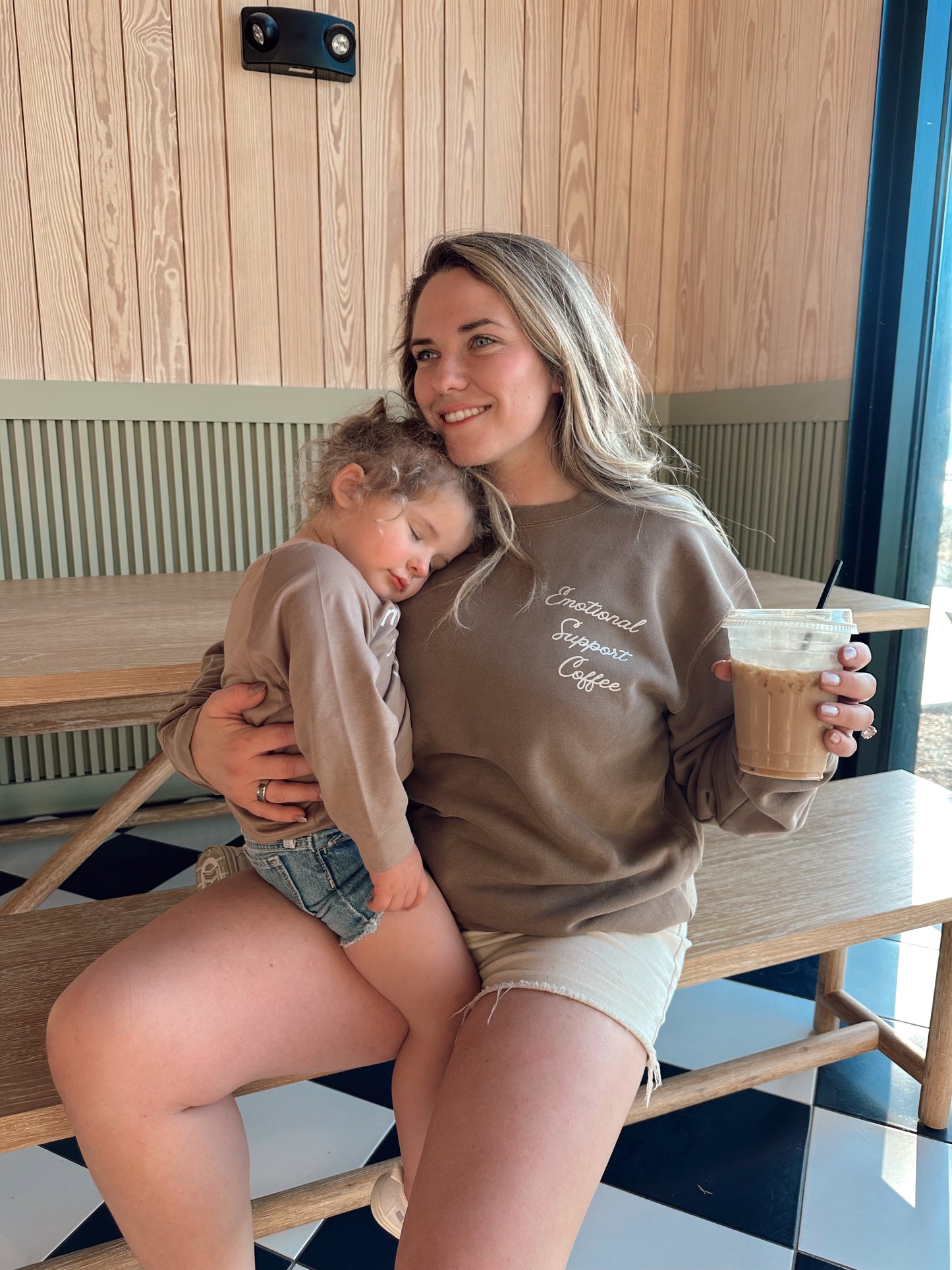 Emotional Support Coffee - Sweatshirt (Cocoa)