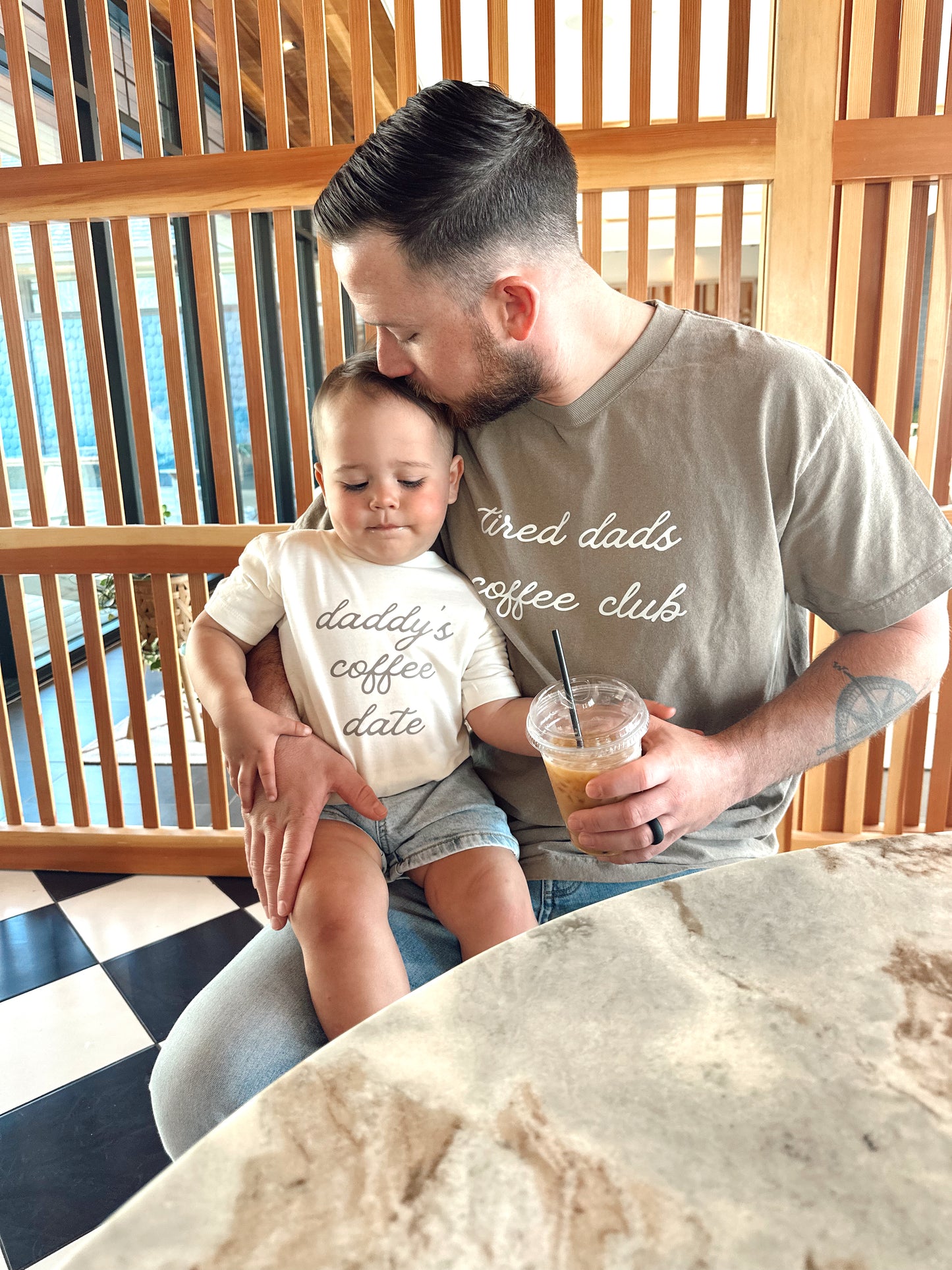 Tired Dads Coffee Club - Tee (Espresso)