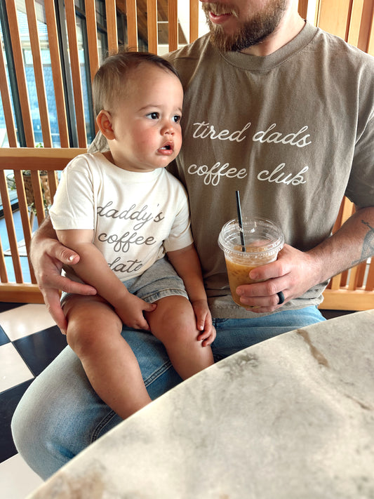 Tired Dads Coffee Club - Tee (Espresso)