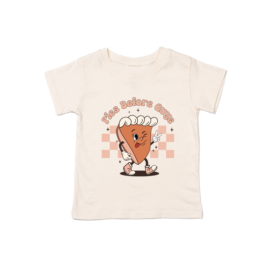 Pies Before Guys - Kids Tee (Natural)