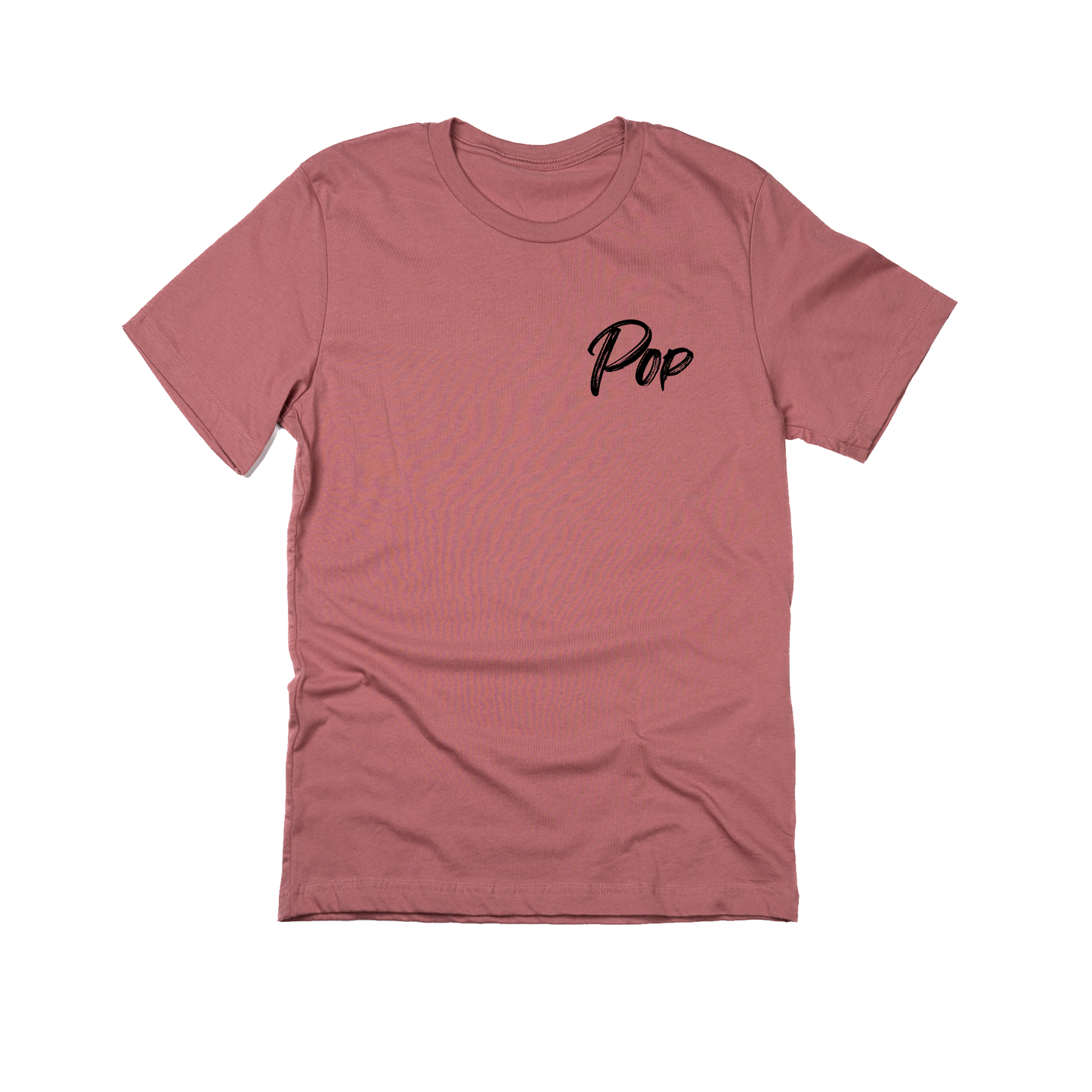 Pop (Brushed, Black, Pocket) - Tee (Mauve)