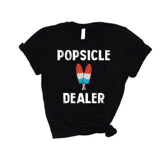 Popsicle Dealer (White) - Tee (Black)