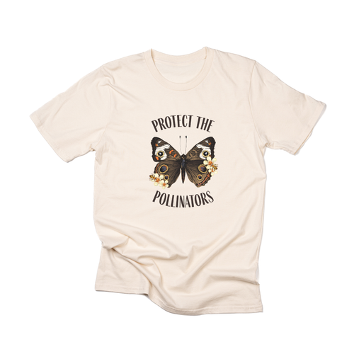 Protect the Pollinators (Across Front) - Tee (Natural)