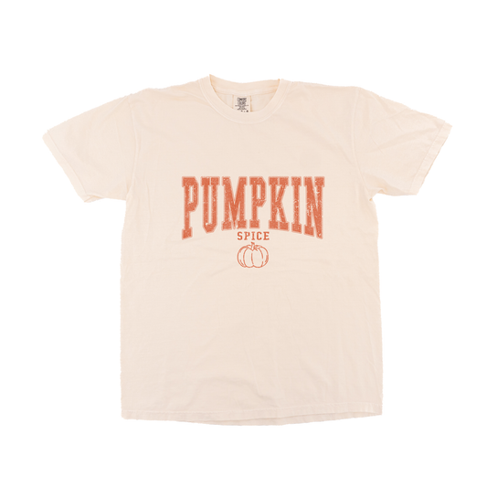 Pumpkin Spice (Varsity) - Tee (Vintage Natural, Short Sleeve)