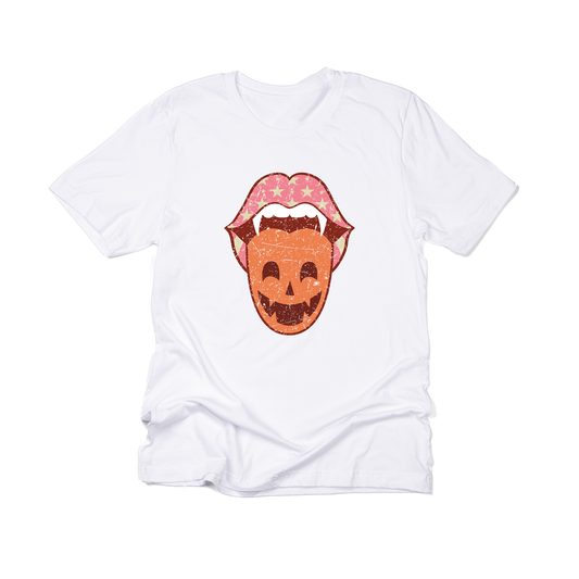 Pumpkin Tongue - Tee (White)