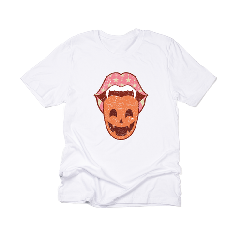 Pumpkin Tongue - Tee (White)