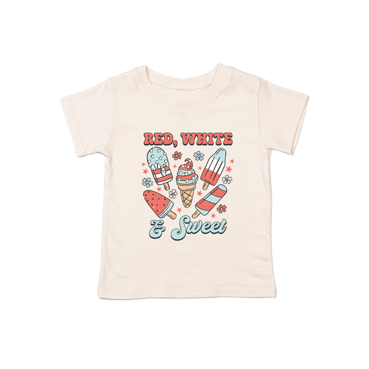 Red, White, & Sweet - Kids Tee (Natural)