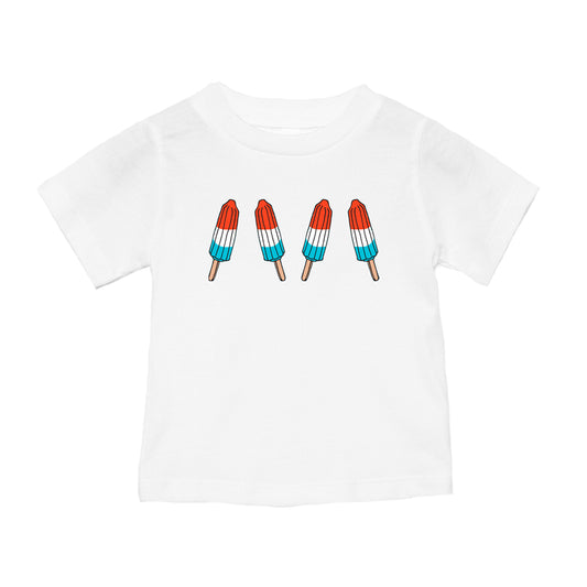 Rocket Pops - Kids Tee (White)