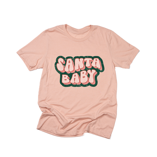 Santa Baby Vintage - Tee (Peach)