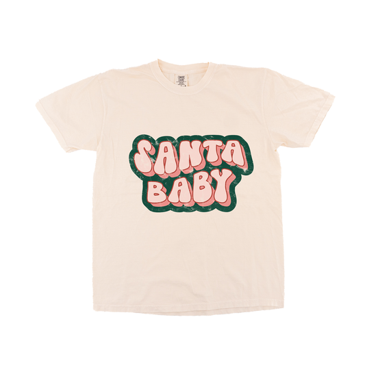 Santa Baby Vintage - Tee (Vintage Natural, Short Sleeve)