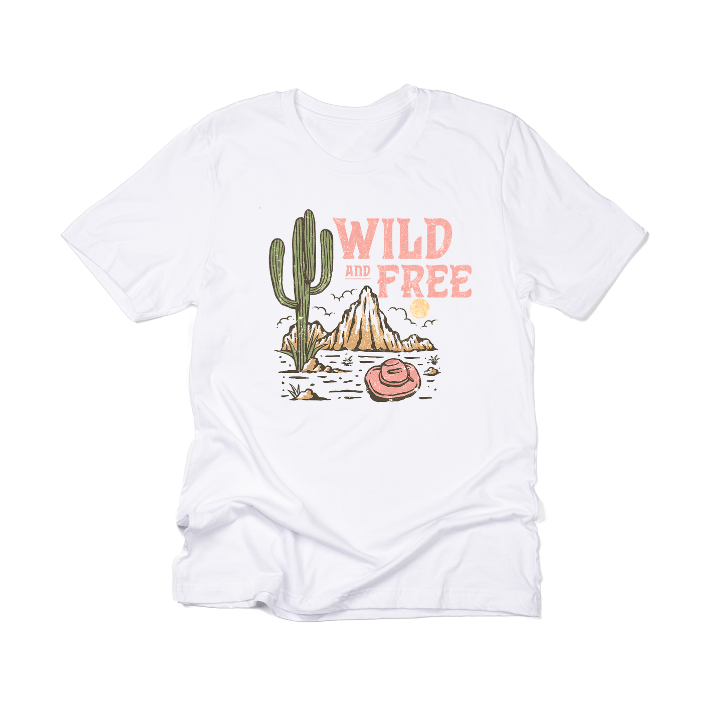 Scenic Wild and Free - Tee (Vintage White)