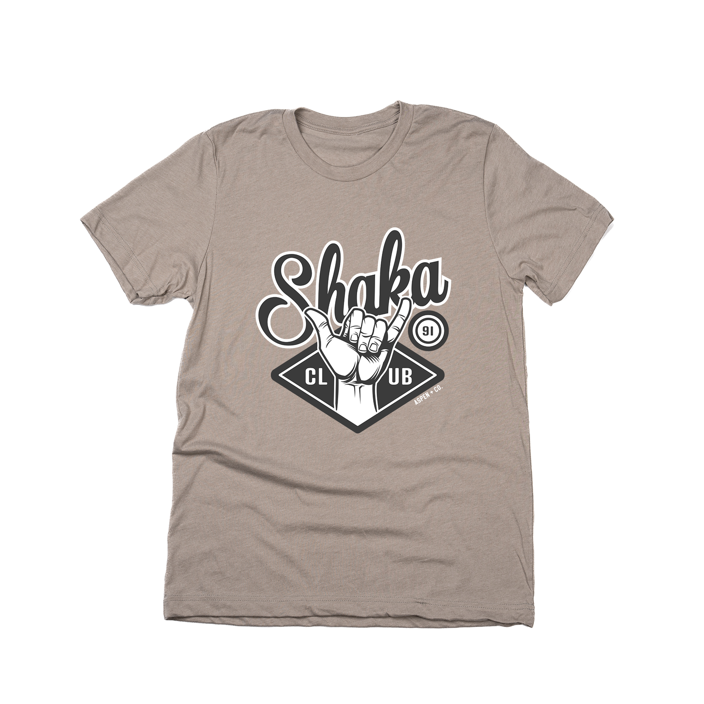 Shaka Club - Tee (Pale Moss)