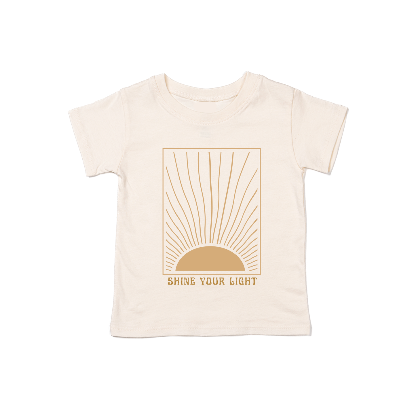 Shine Your Light - Kids Tee (Natural)