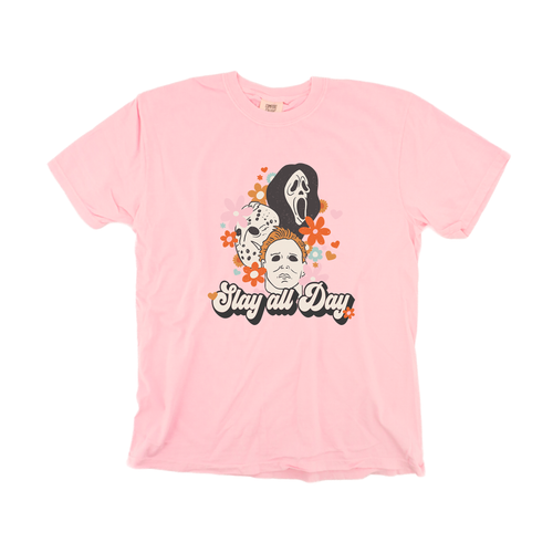 Slay All Day - Tee (Pale Pink)