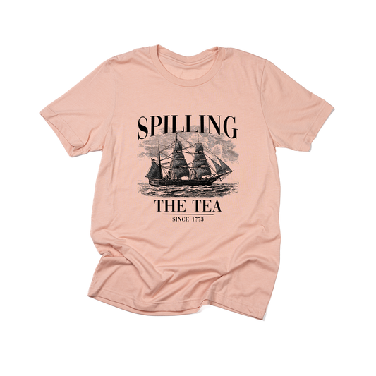 Spilling the Tea Since 1773 - Tee (Peach)