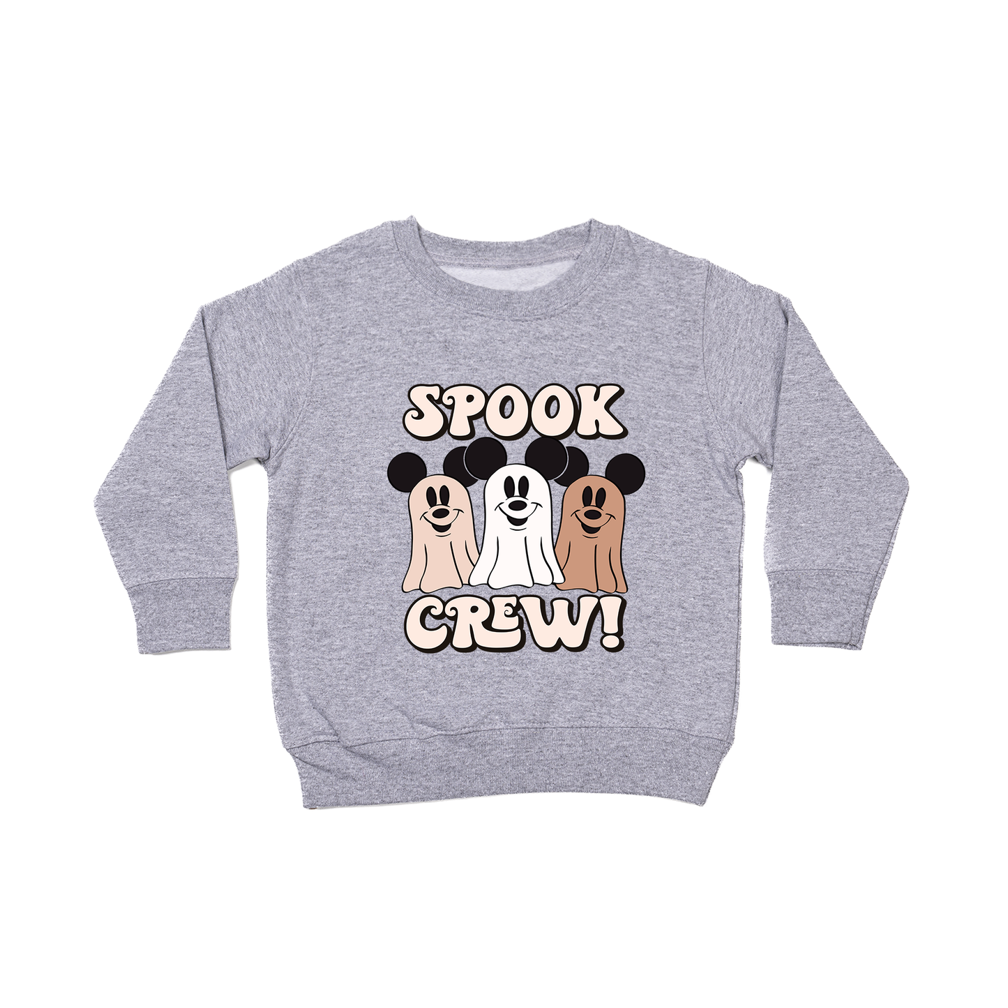 Spook Crew - Kids Sweatshirt (Heather Gray)