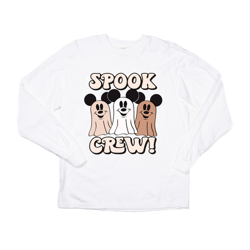 Spook Crew - Tee (Vintage White, Long Sleeve)