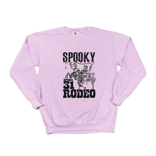 Spooky Rodeo - Sweatshirt (Pale Purple)